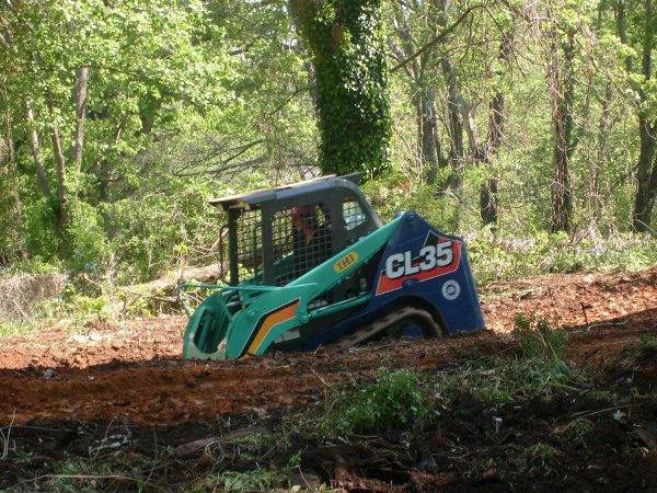 Digging up old trash